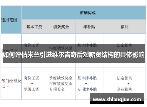 如何评估米兰引进维尔吉奇后对薪资结构的具体影响