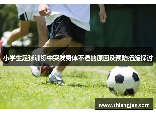 小学生足球训练中突发身体不适的原因及预防措施探讨